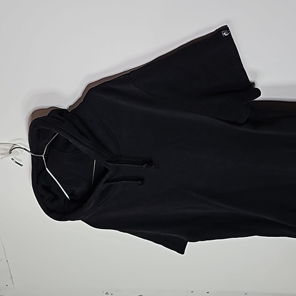 ALPHALETE medium black short sleeve athletic hoodie - Picture 2 of 6